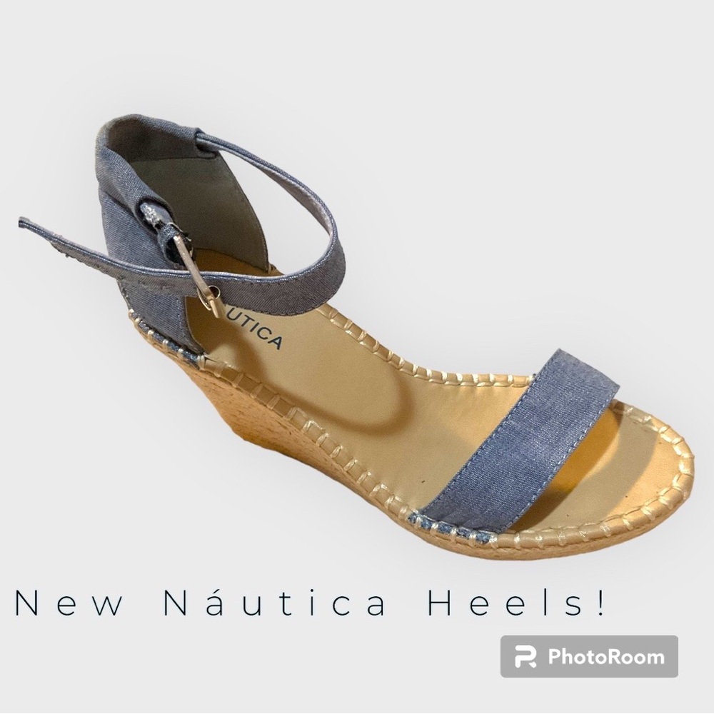 Nautica Wedge Heels Size 8